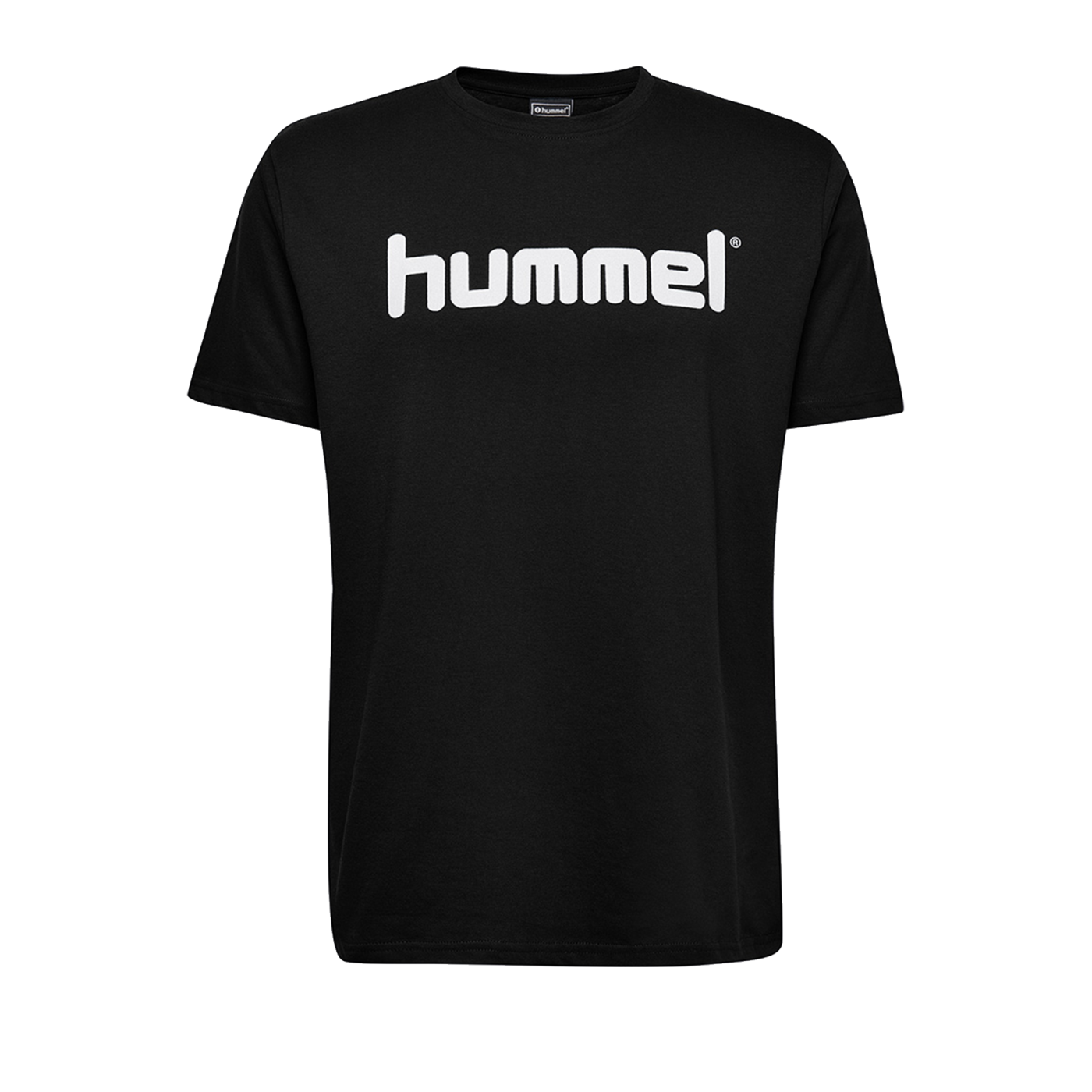 Hummel Cotton T-Shirt Logo Schwarz F2001