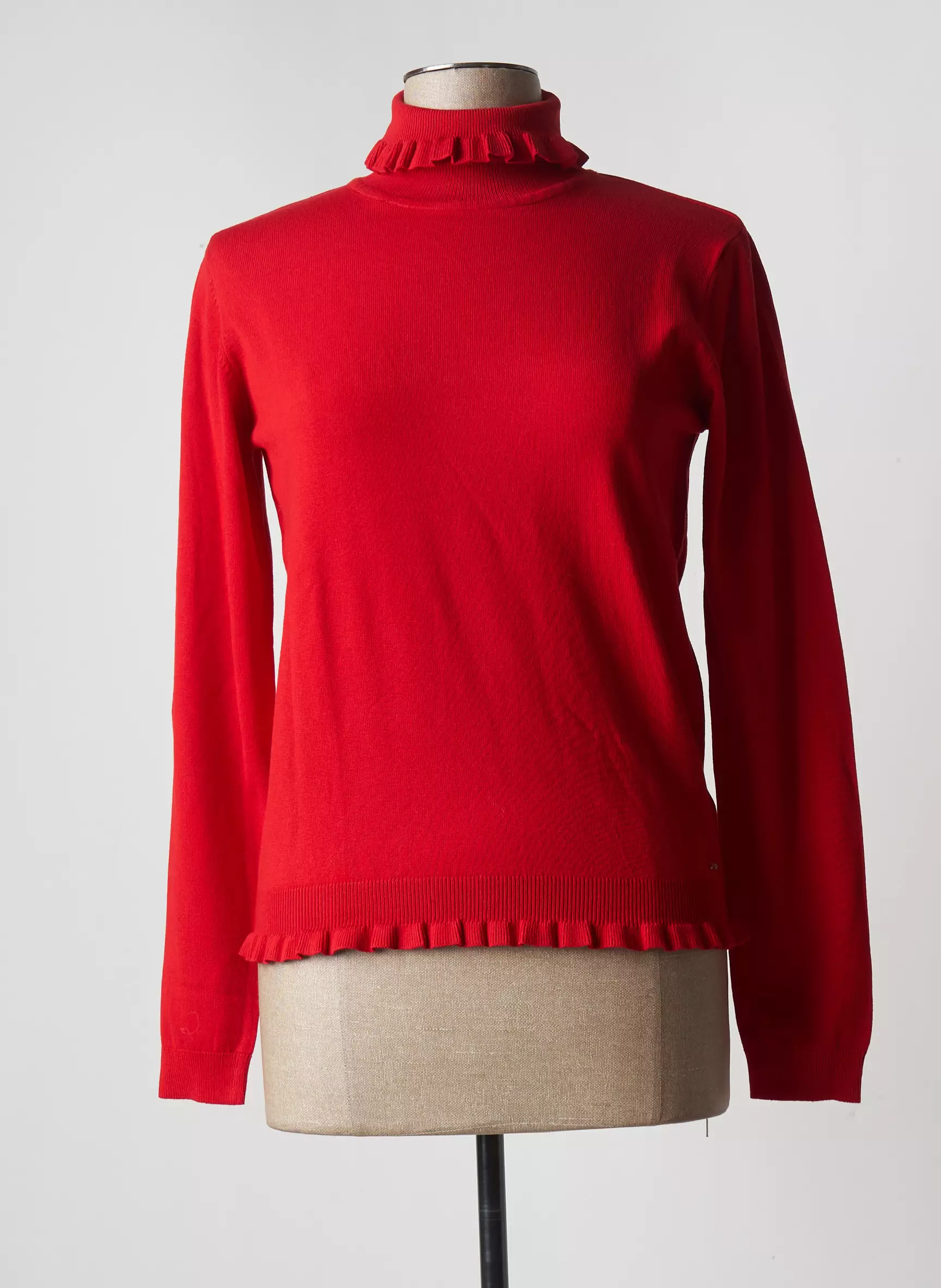 Fracomina Cols Roules Femme couleur rouge