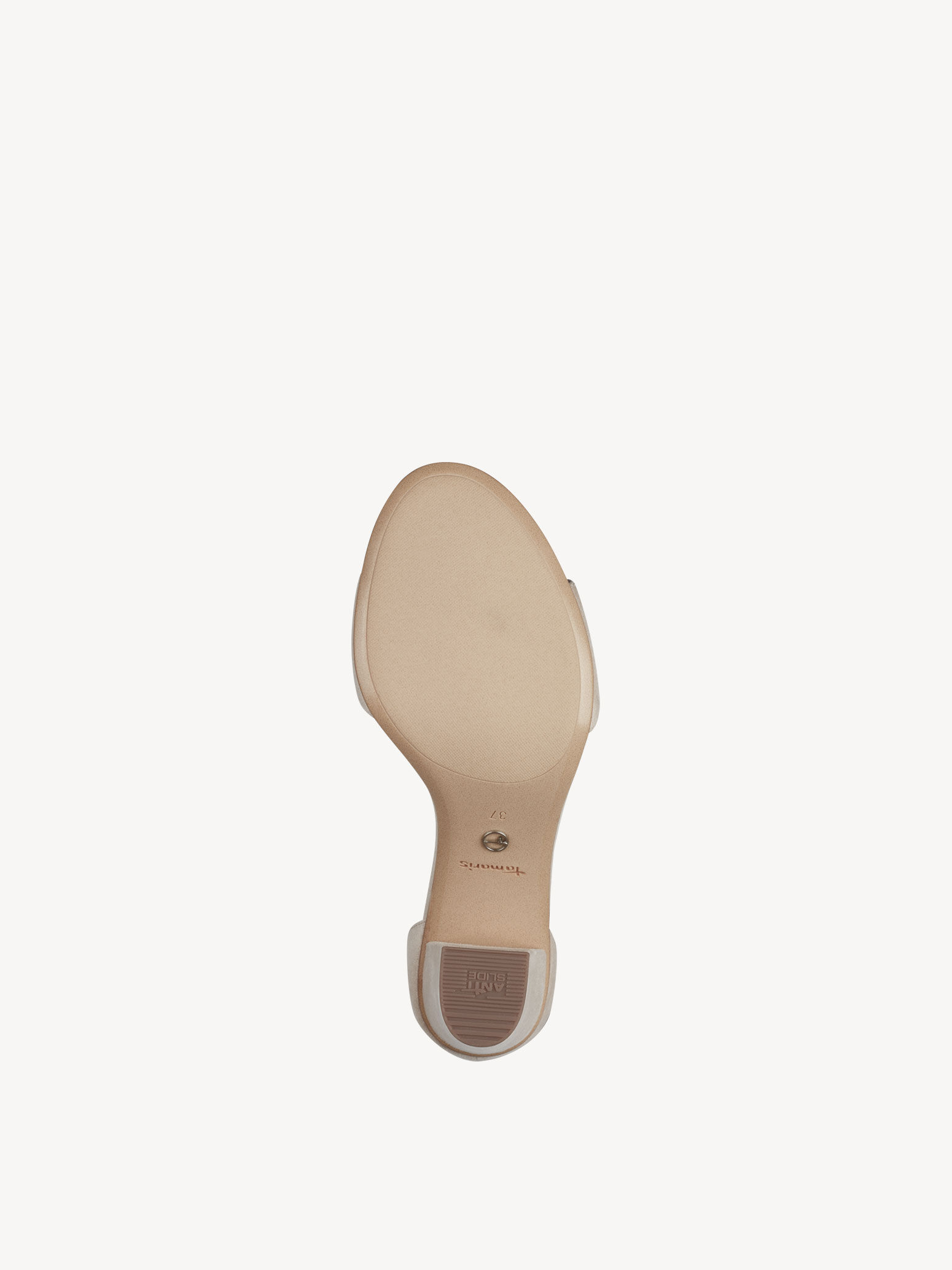 Sandale à talon - beige