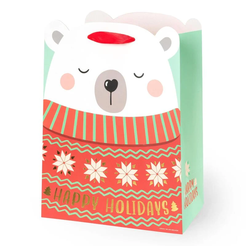Bolsa de regalo navideña - Mediana