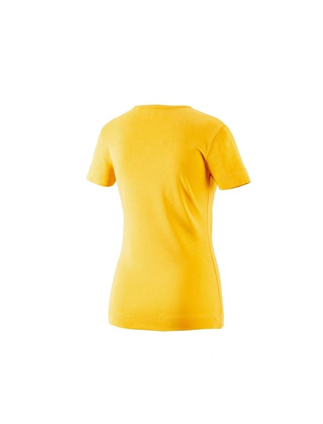 e.s. T-Shirt cotton V-Neck, Damen