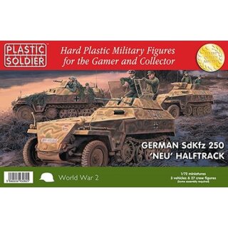 1:72 German SdKfz 250 'Neu' Halftrack