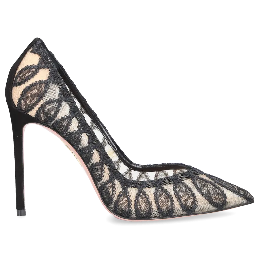 Aquazzura - Pumps AFTER DARK 105 Spitze - schwarz