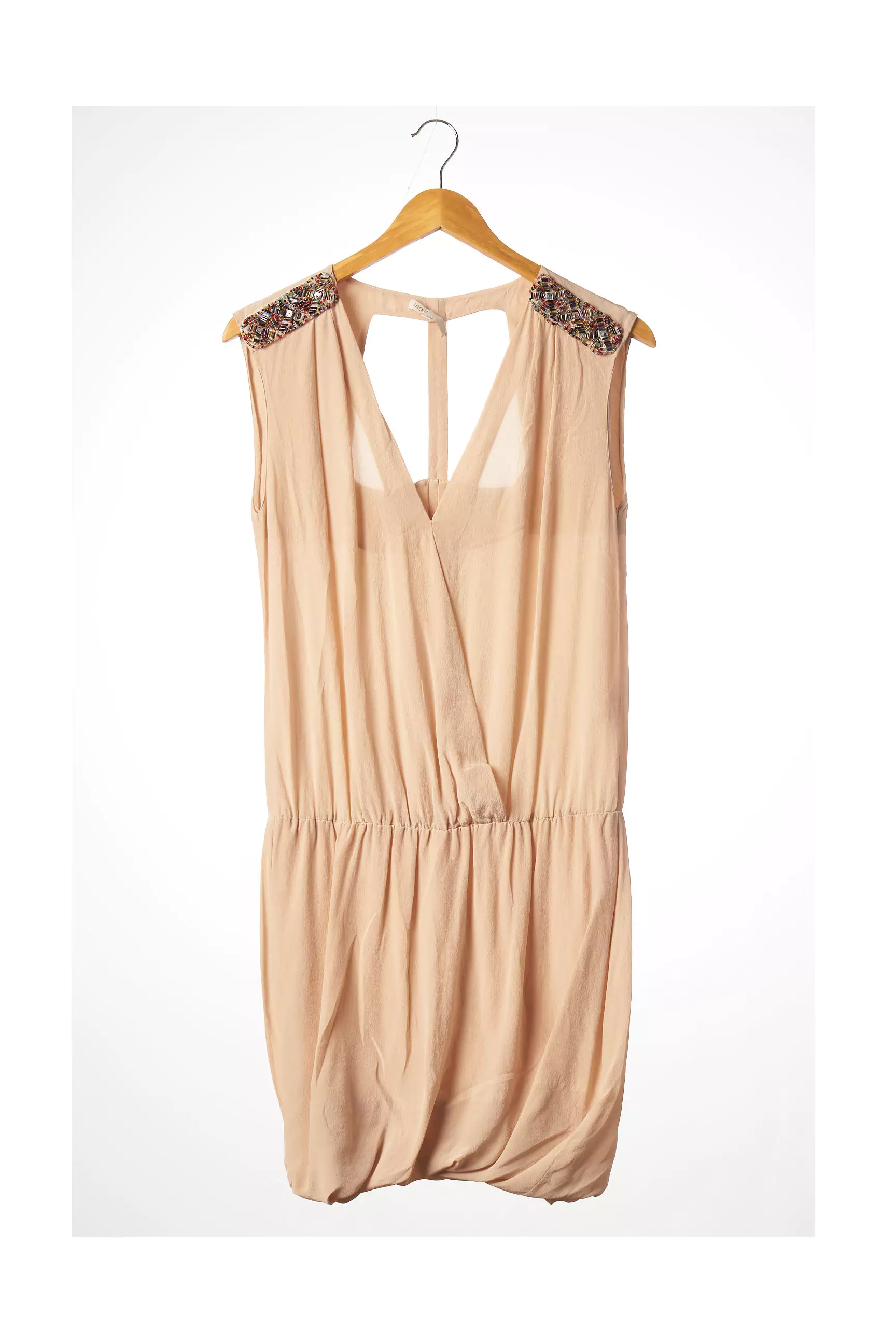 Maje Robes Mi Longues Femme couleur rose