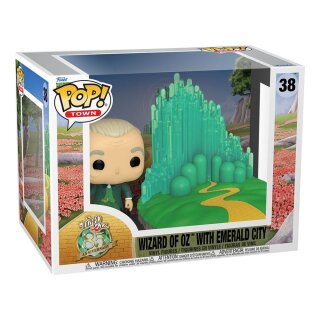 Der Zauberer von Oz POP! Town Vinyl Figur - Emerald City w/Wizard