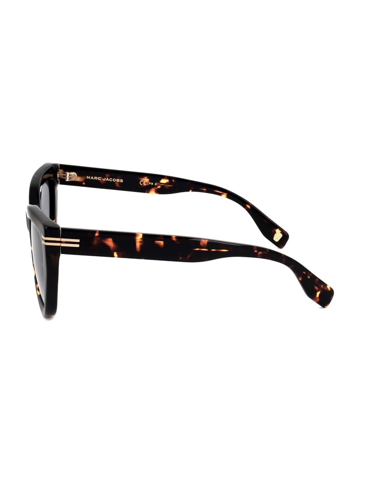 Marc Jacobs Damen-Sonnenbrille in Havana/ Dunkelblau günstig kaufen 53