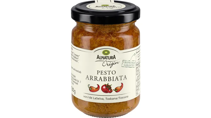 Alnatura Bio Origin Pesto Arrabbiata 130 g