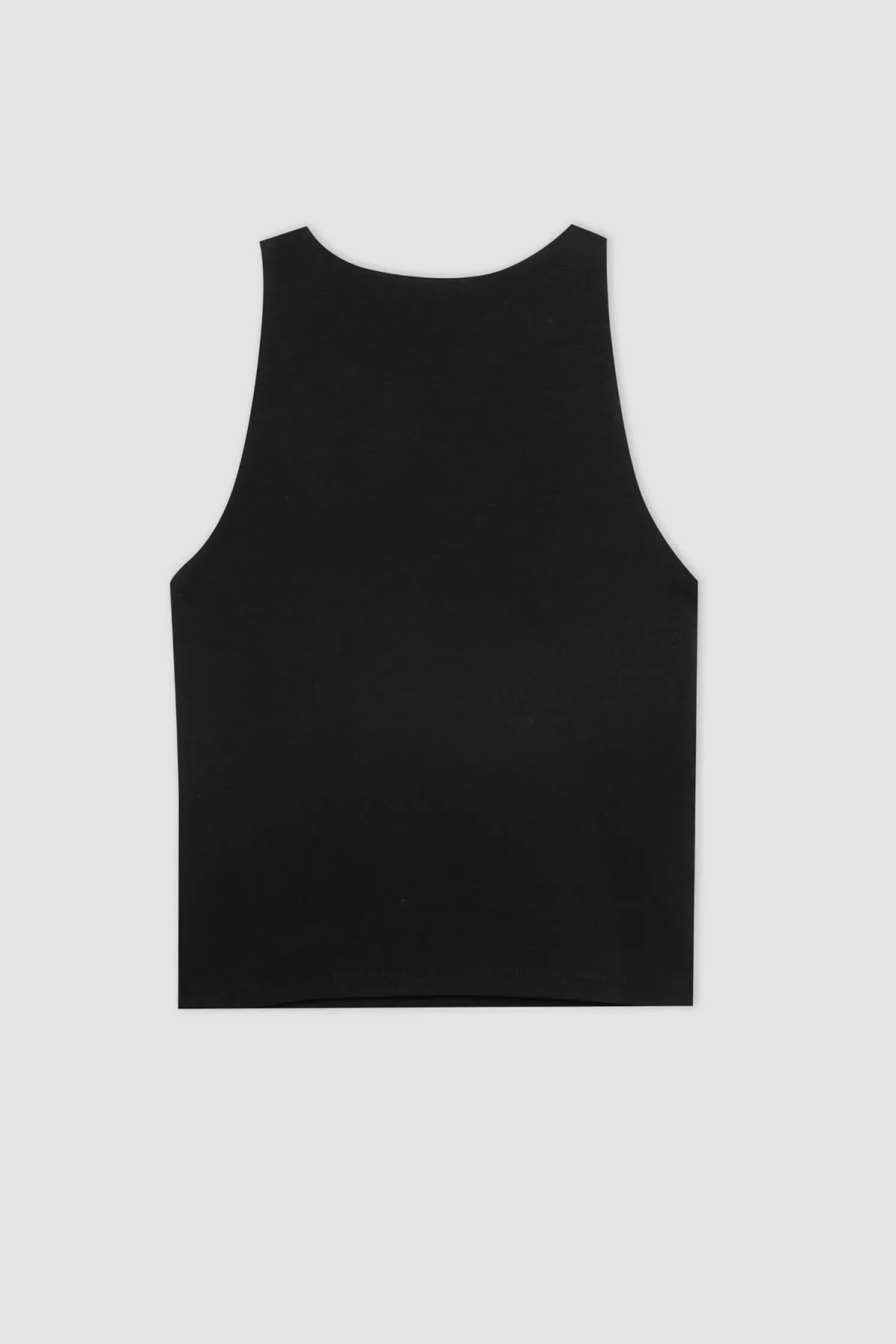 DeFacto  Slim Fit Neckholder-Kragen Schwarz Athlete C3866ax24sp