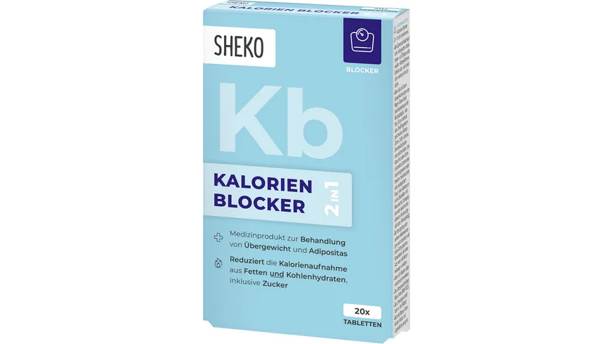 SHEKO Kalorien Blocker 2in1
