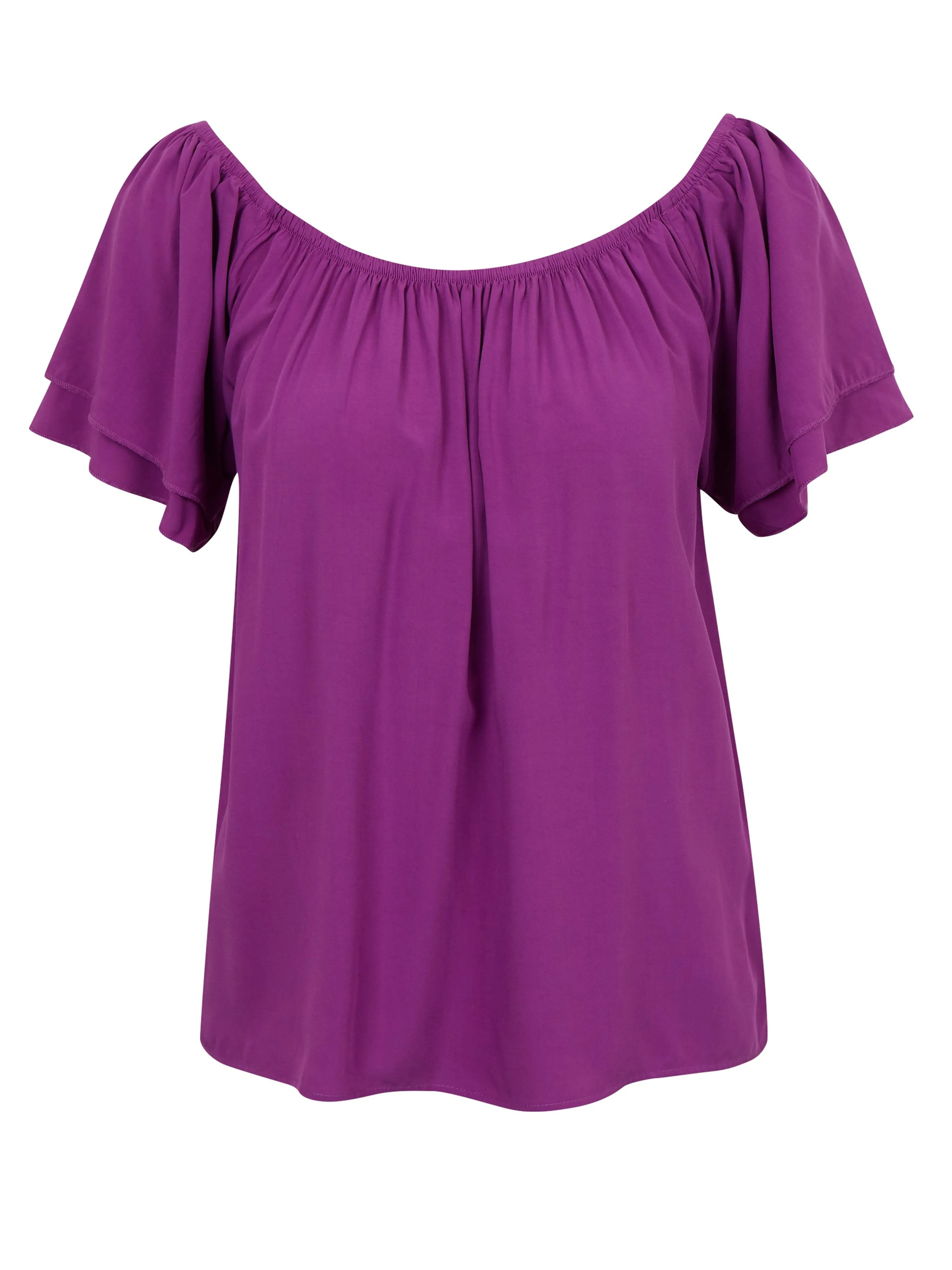 Lila Damenbluse ORSAY