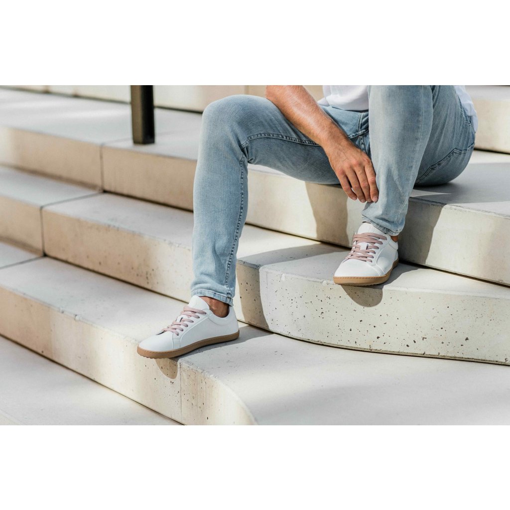 Shapen Feelin Uni Beige Vegan Barfuß-Halbschuhe