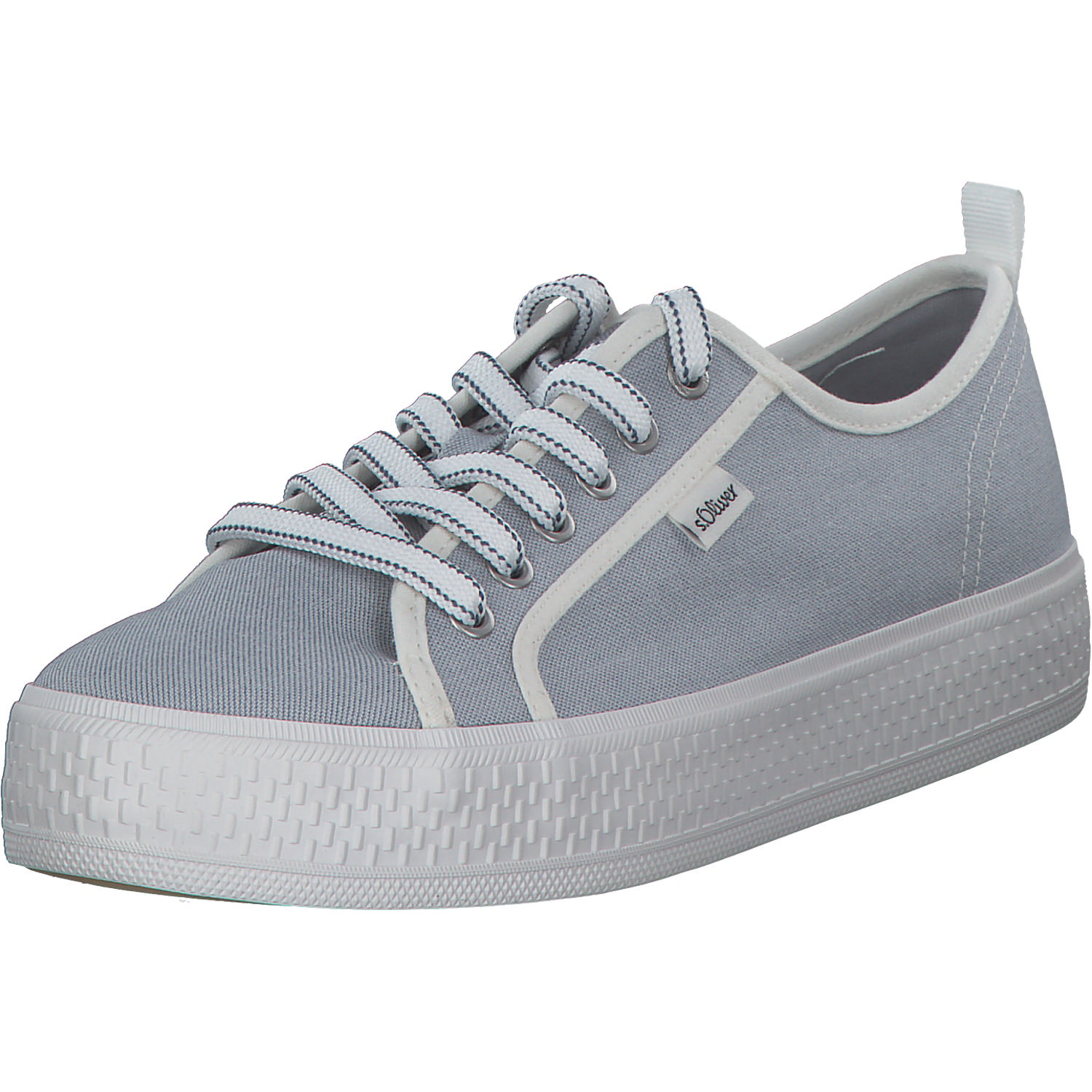 s. Oliver 23650, Sneakers Low, Damen, Hellblau