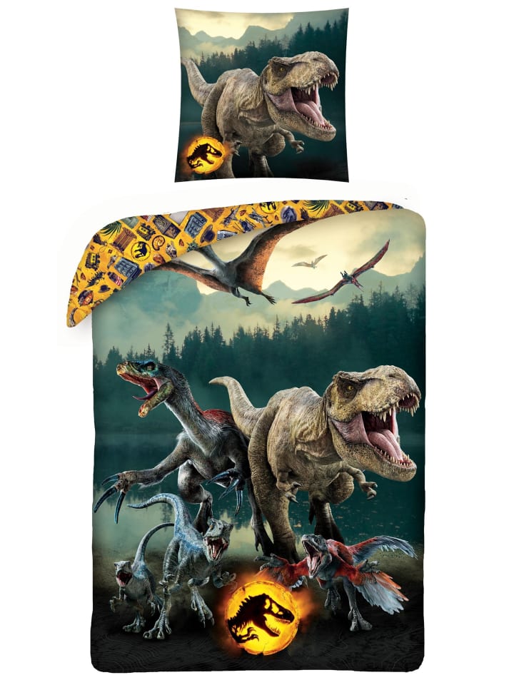 Jurassic World Bettwäsche-Set 