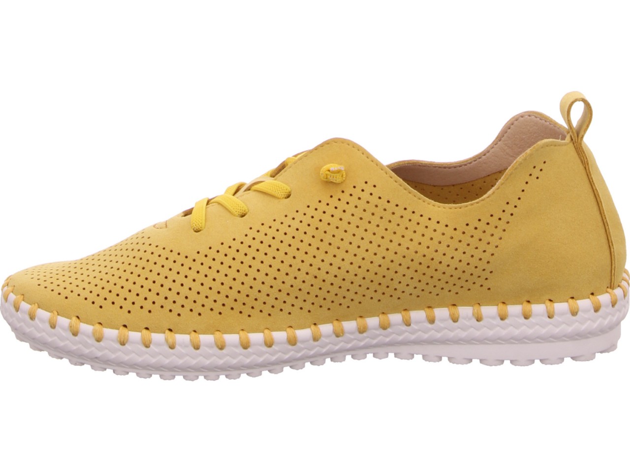 DIVERSE Sportliche Slipper gelb