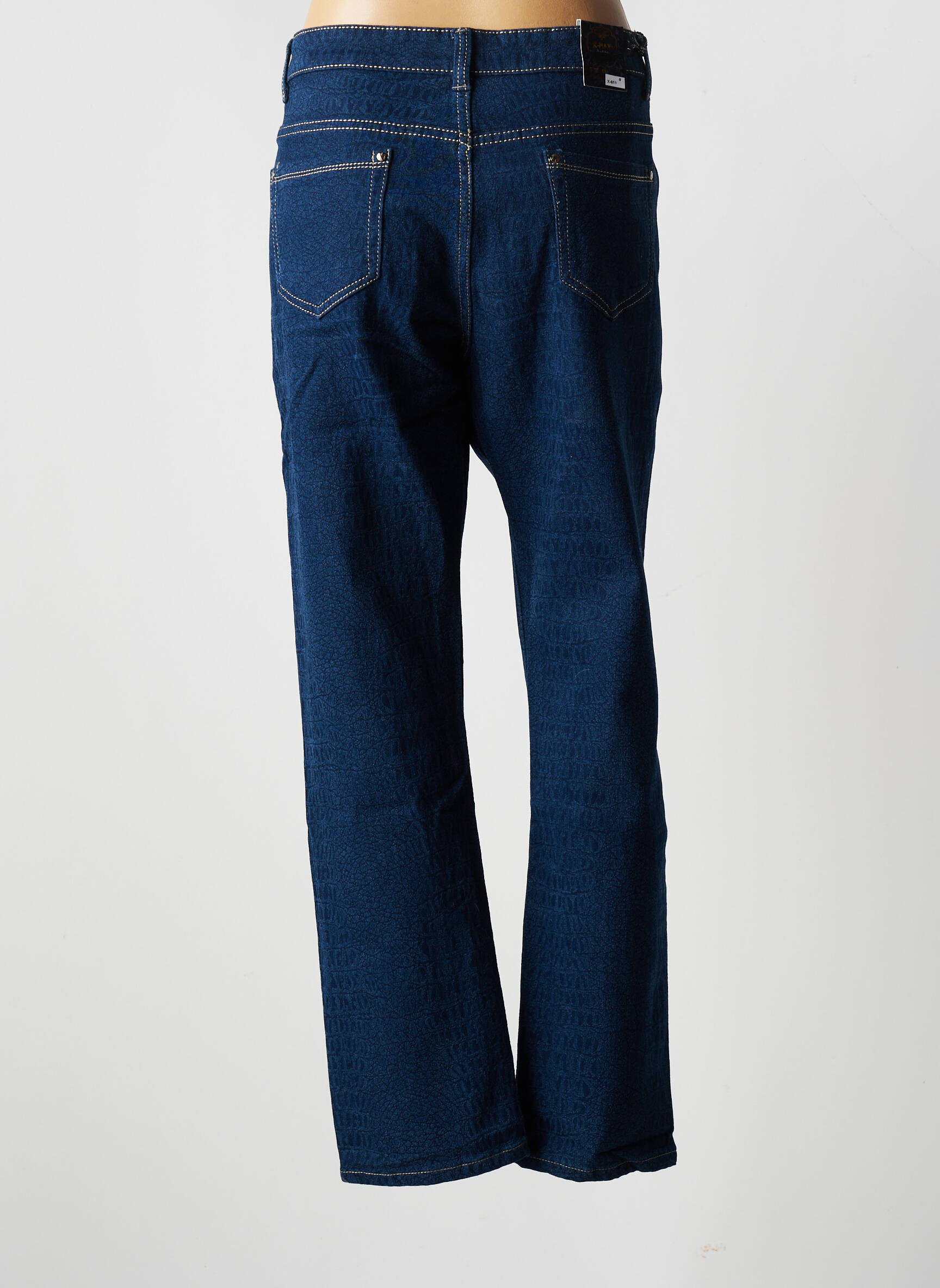 X Max Jeans Coupe Slim Femme couleur bleu