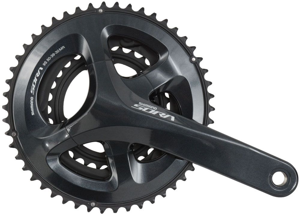 Shimano SORA FC-R3030 3x9-fach Kurbel 50/39/30 175mm kaufen | Bike-Discount