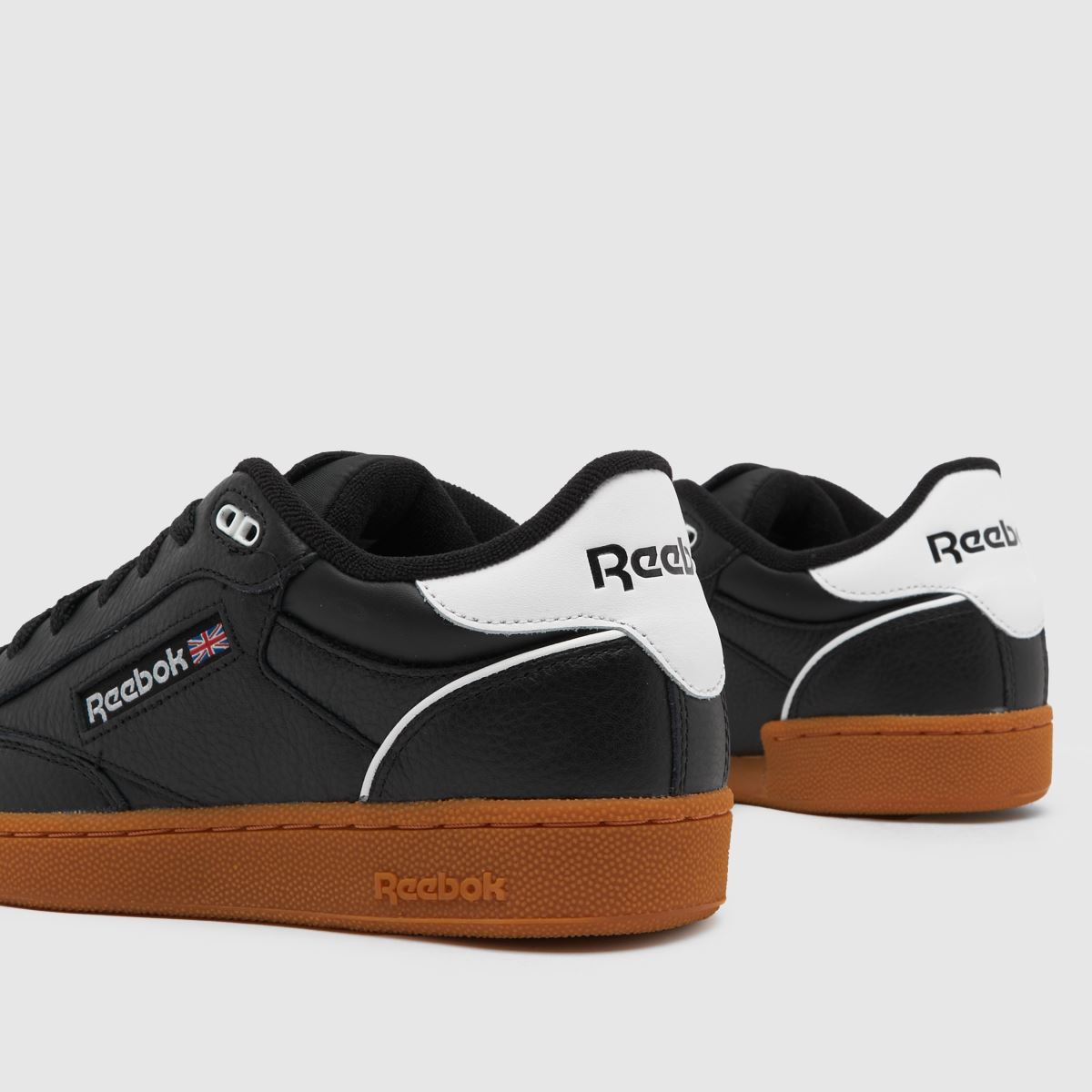 Reebok Club C Bulc cipők fekete-fehérben