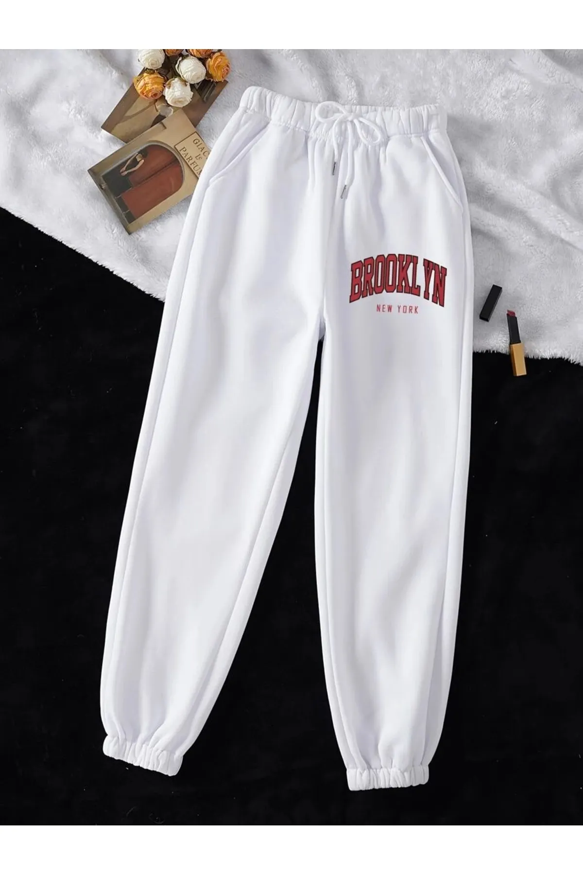 MOONBULL  Jogginghose - Weiß - Slim