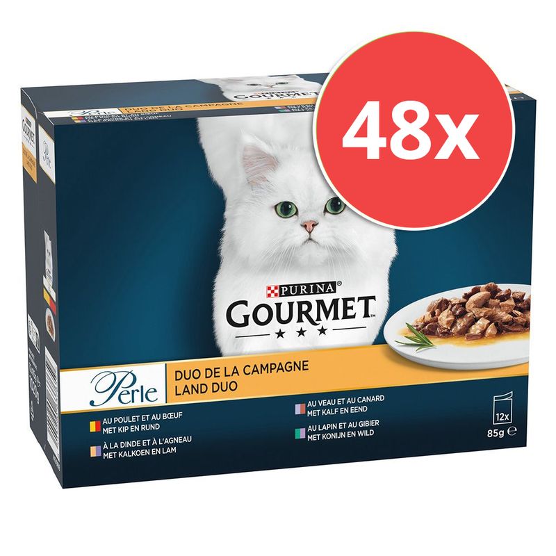 Sparpaket Gourmet Perle Gemische Auswahl 48 x 85 g