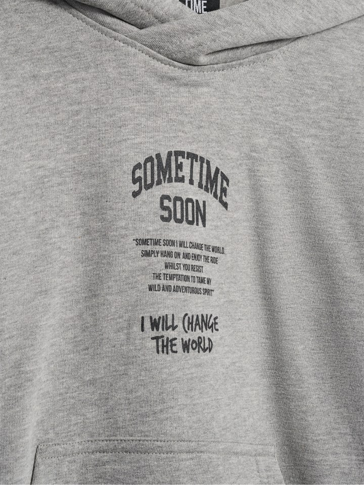 Sometime Soon Sometime Soon Kapuzenpullover Stsdimas Kinder in LIGHT GREY MELANGE günstig kaufen