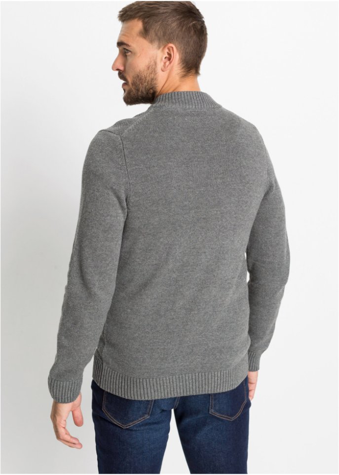 Strickjacke mit Komfortschnitt