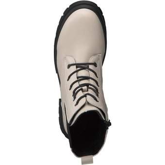 Barbarella Schnür Boots in beige