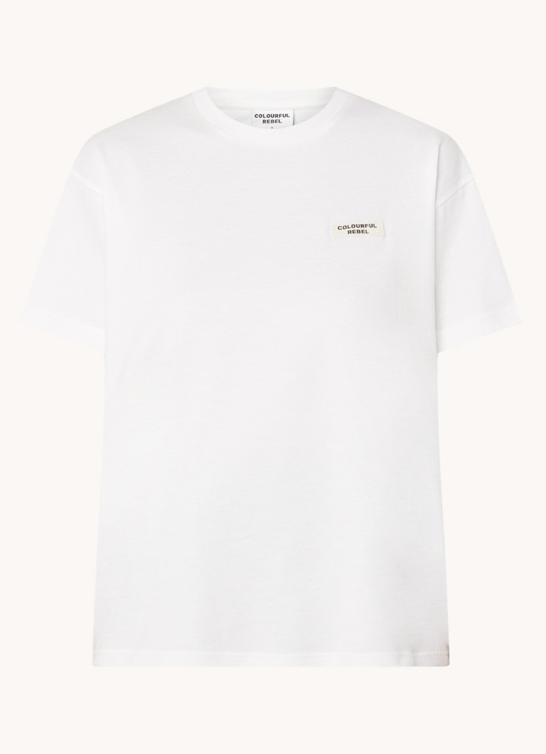 Farebné tričko Rebel Solid z organickej bavlny s logom