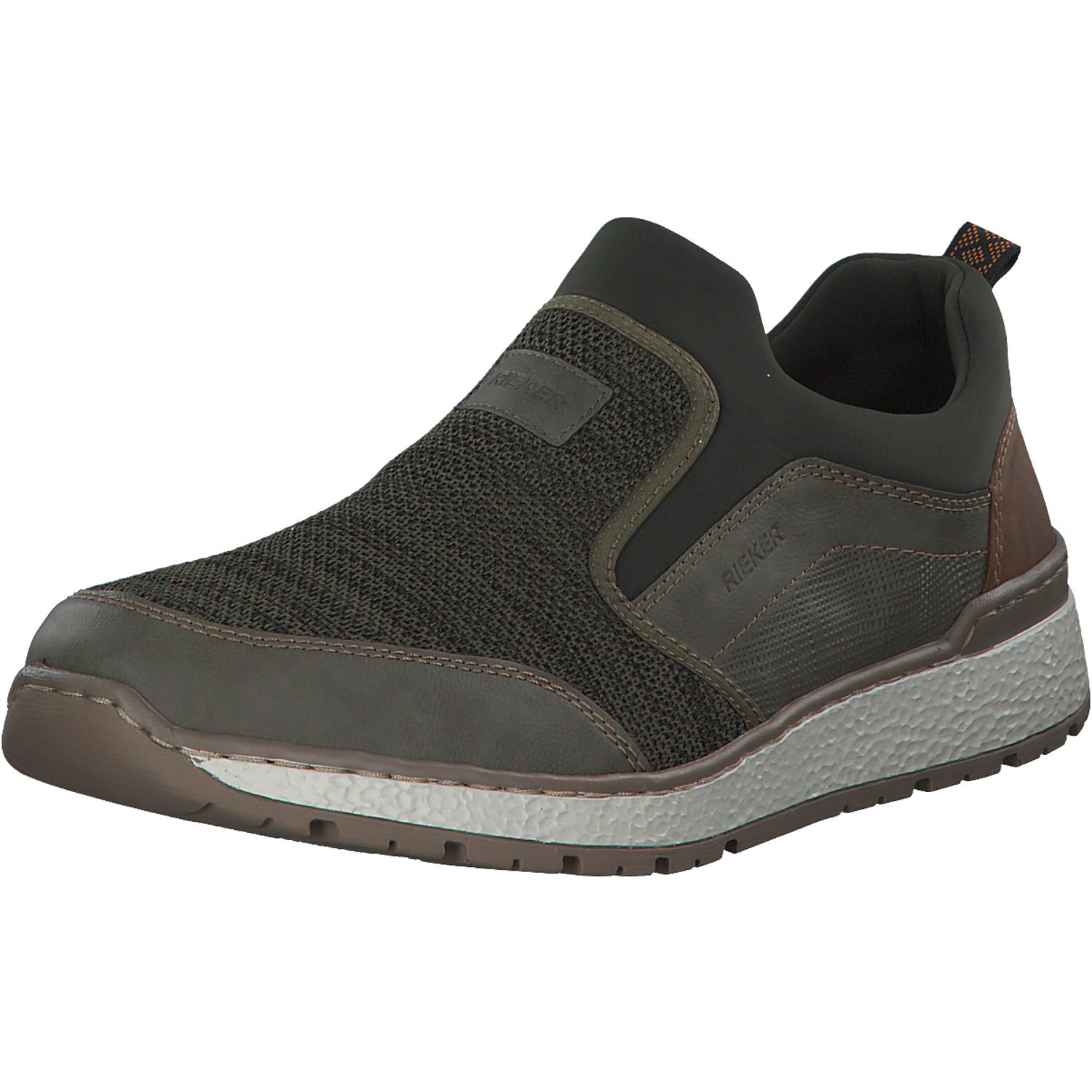 Rieker B9051, Slipper, Herren, Grün