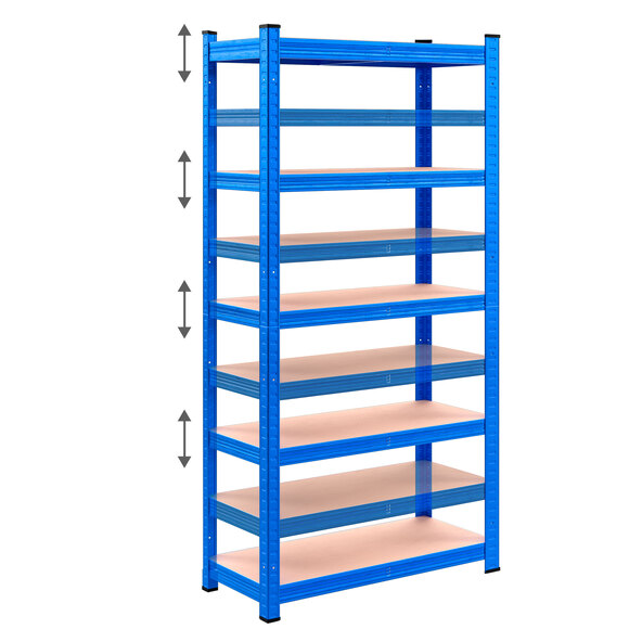 Schwerlastregal, 800 kg, blau