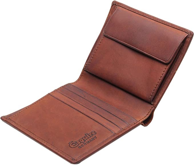 ESQUIRE Handtaschen schwarz Dallas Hochformatbörse