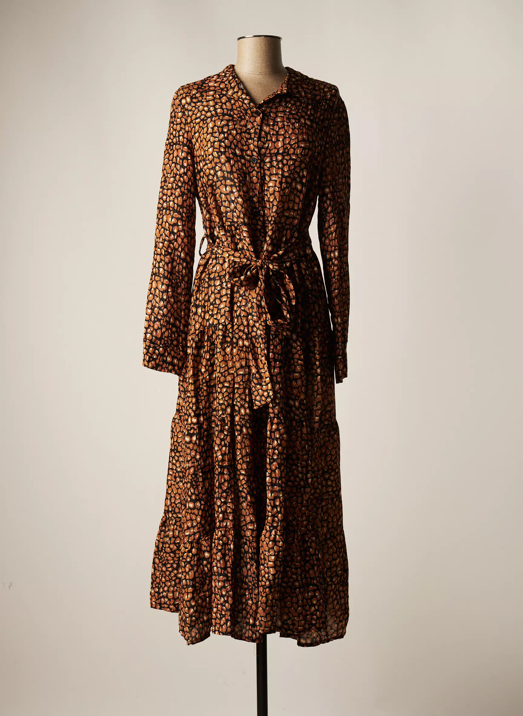 Coutureve Robes Longues Femme couleur marron