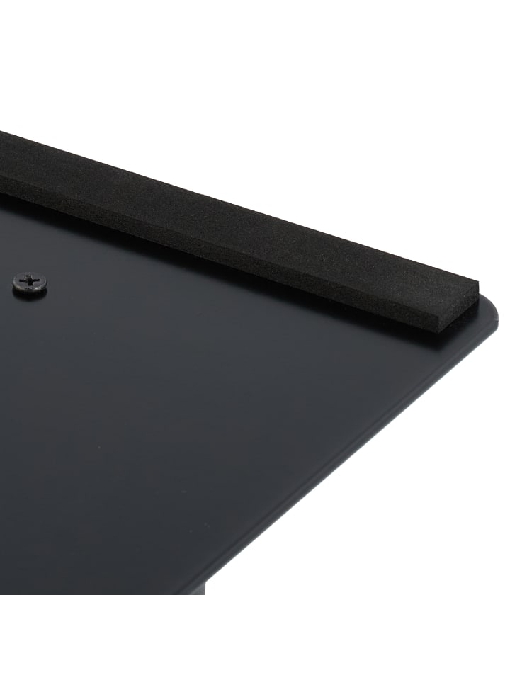 relaxdays WC Garnitur in Schwarz/ Natur - (B)30 x (H)66,5 x (T)20 cm günstig kaufen onesize