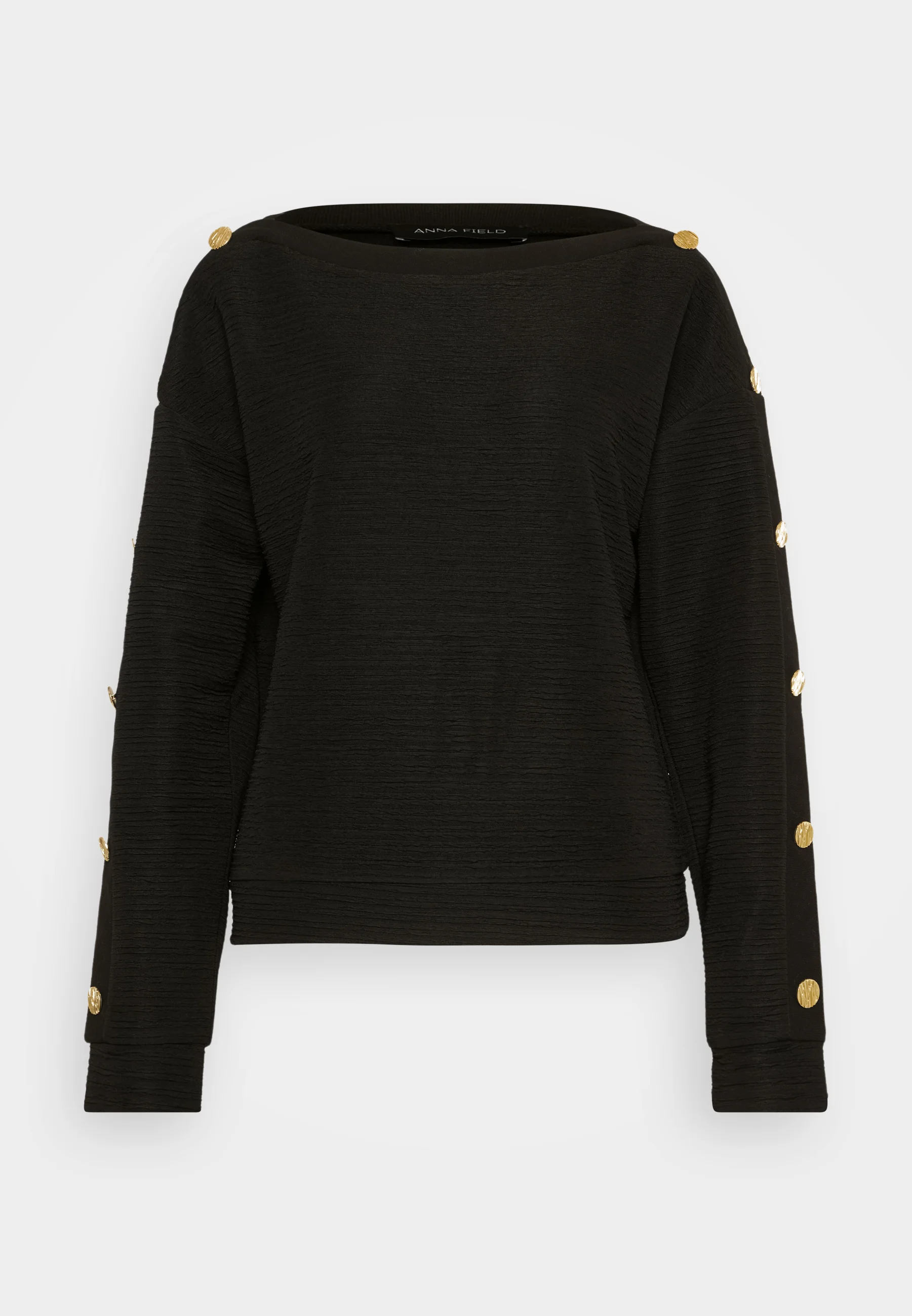 Sudadera Anna Field Tall con textura y hombros descubiertos