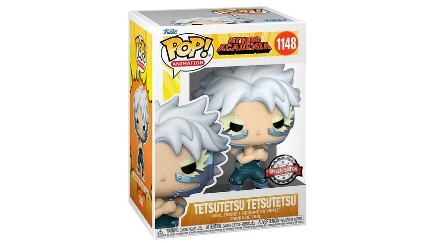 Funko - POP! - My Hero Academia - Tetsutetsu Tetsutetsu Vinyl, Anime Figur
