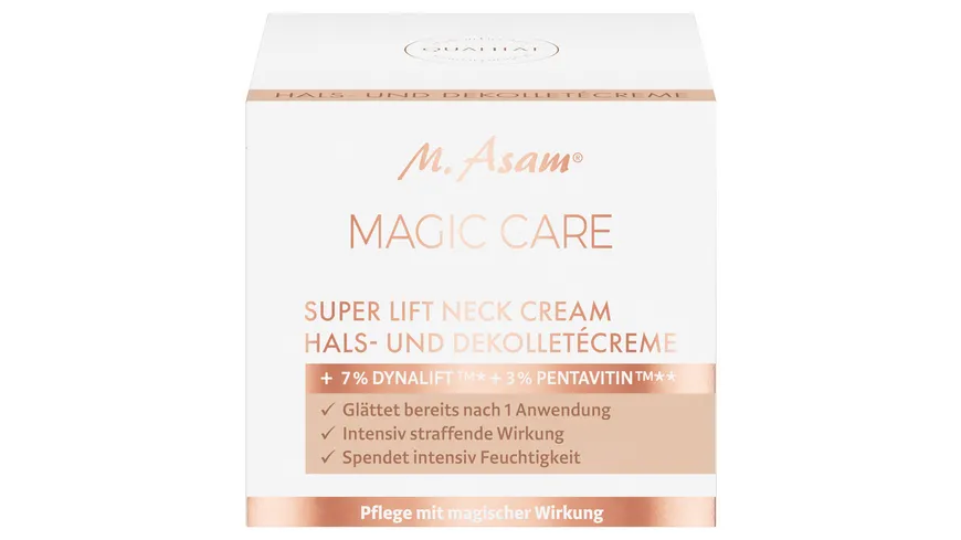 M. Asam® MAGIC CARE Super Lift Hals- & Dekolleté Creme 50 ml