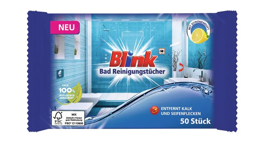 Blink Bad Reinigungstücher