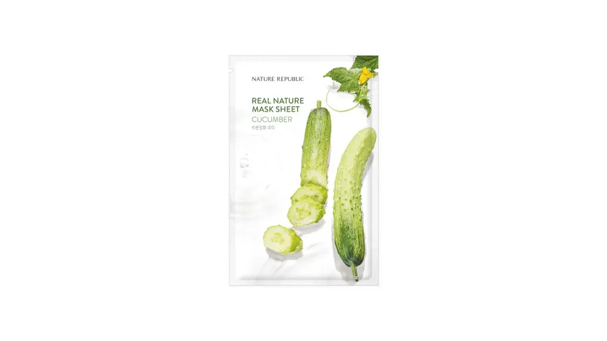 Nature Republic Real Nature Cucumber Mask Sheet 23 ml