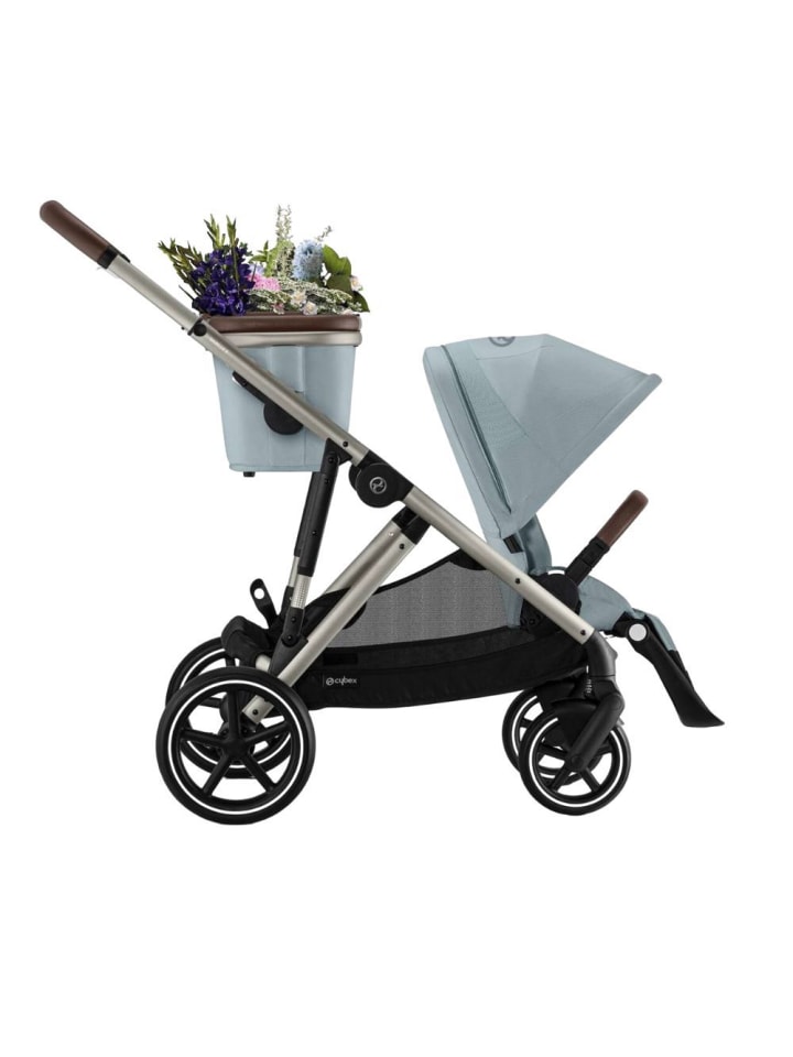 Cybex Cybex Gazelle S Kinderwagen - Farbe: Stormy Blue / Gestell Taupe günstig kaufen onesize