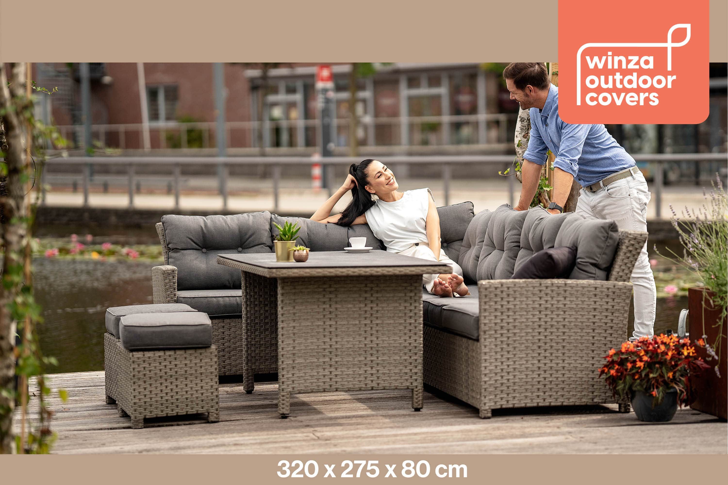 Winza 320 x 275 x 80 cm Loungeset Schutzhülle