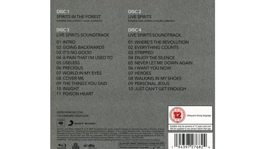 SPiRiTS IN THE FOREST (CD/BluRay)