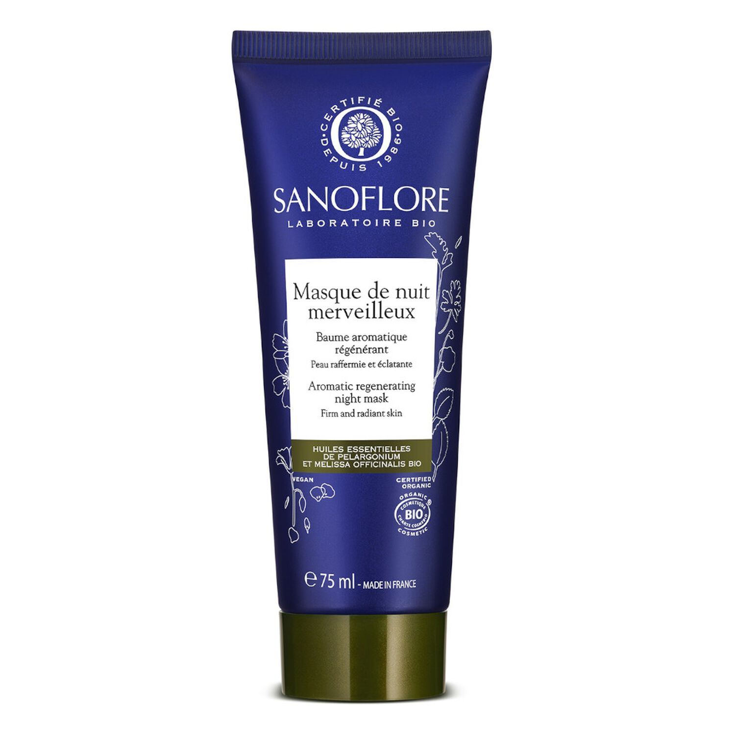 Sanoflore Masque de Nuit Merveilleux Anti-Age 75 ml