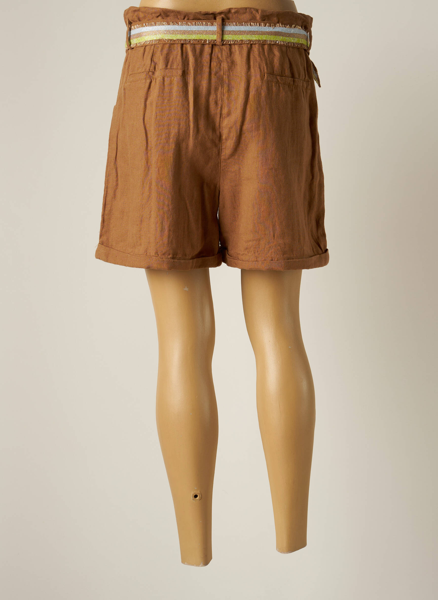 7 Seasons Shorts 1 Femme couleur marron