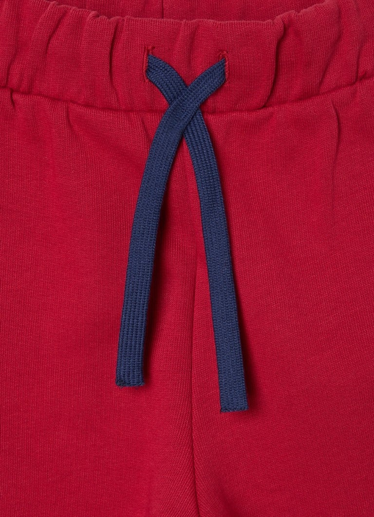 Pantaloni de trening Benetton slim fit cu logo