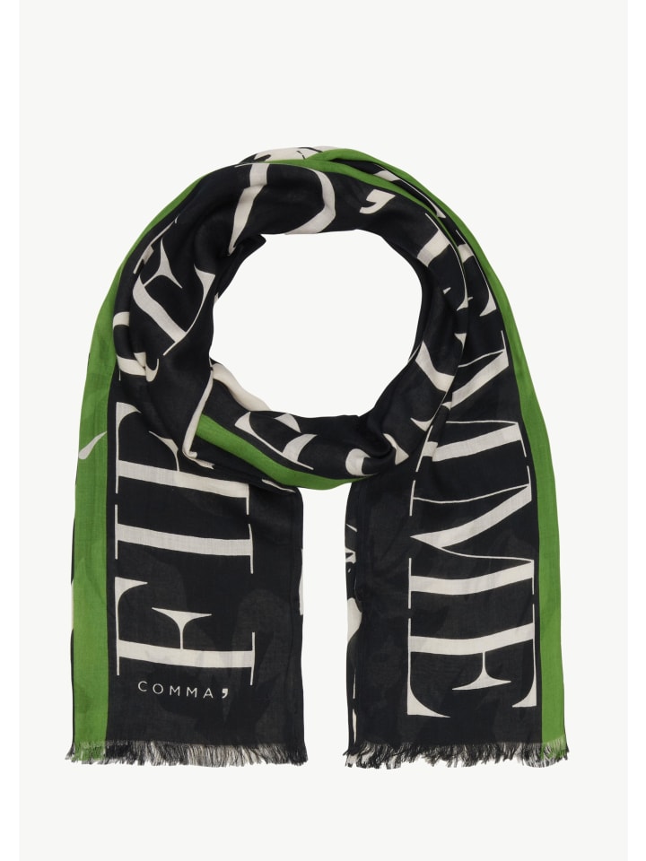 comma Tuch in Schwarz günstig kaufen onesize