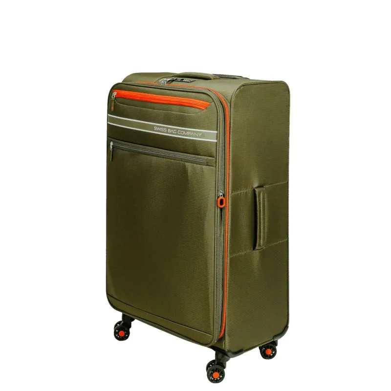 Swiss Bags Ohio Trolley L (78 cm) Erweiterbar - Olive Green
