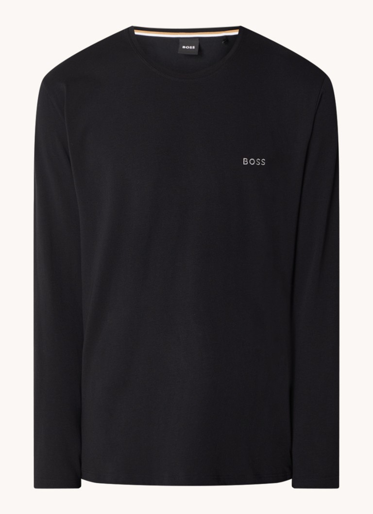 Koszulka HUGO BOSS Mix&Match z haftowanym logo