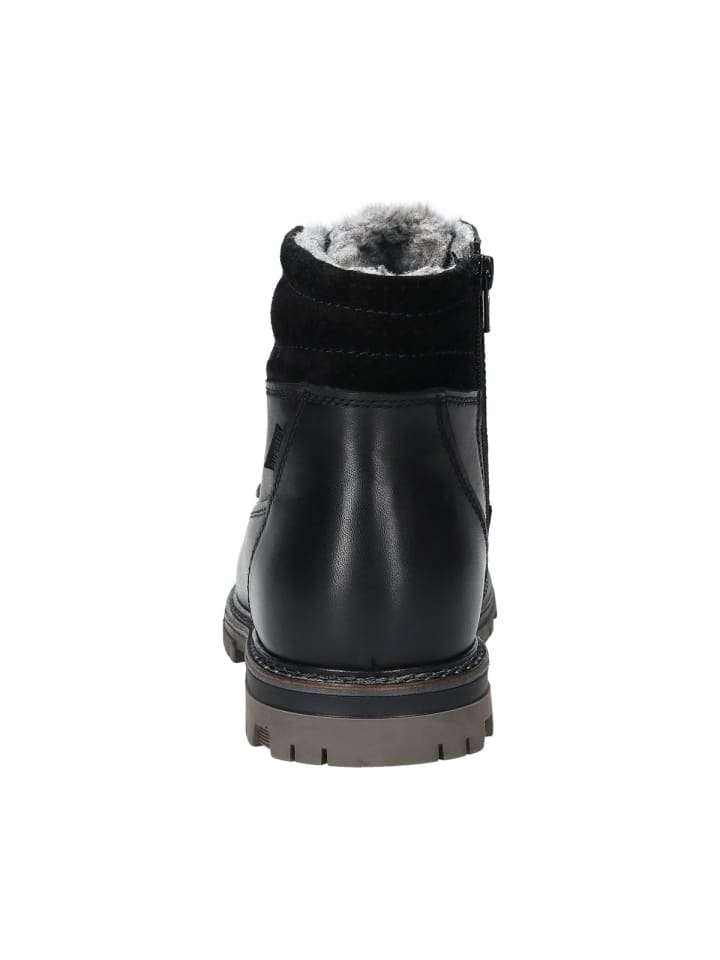 Bugatti Schnürstiefel in schwarz günstig kaufen