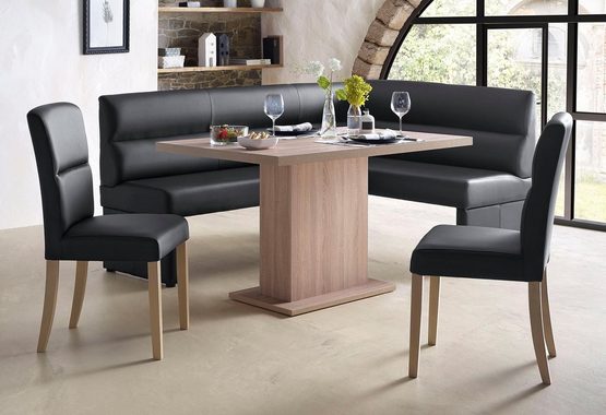 Home affaire Säulen-Esstisch Cross, Breite 136 cm