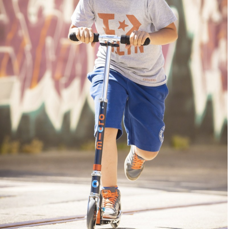 Trottinette pliable – Speed+ Noir/Orange