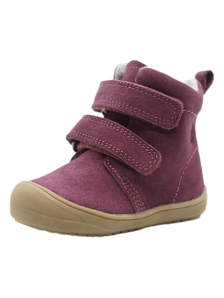 lamino Leder-Boots in Lila günstig kaufen